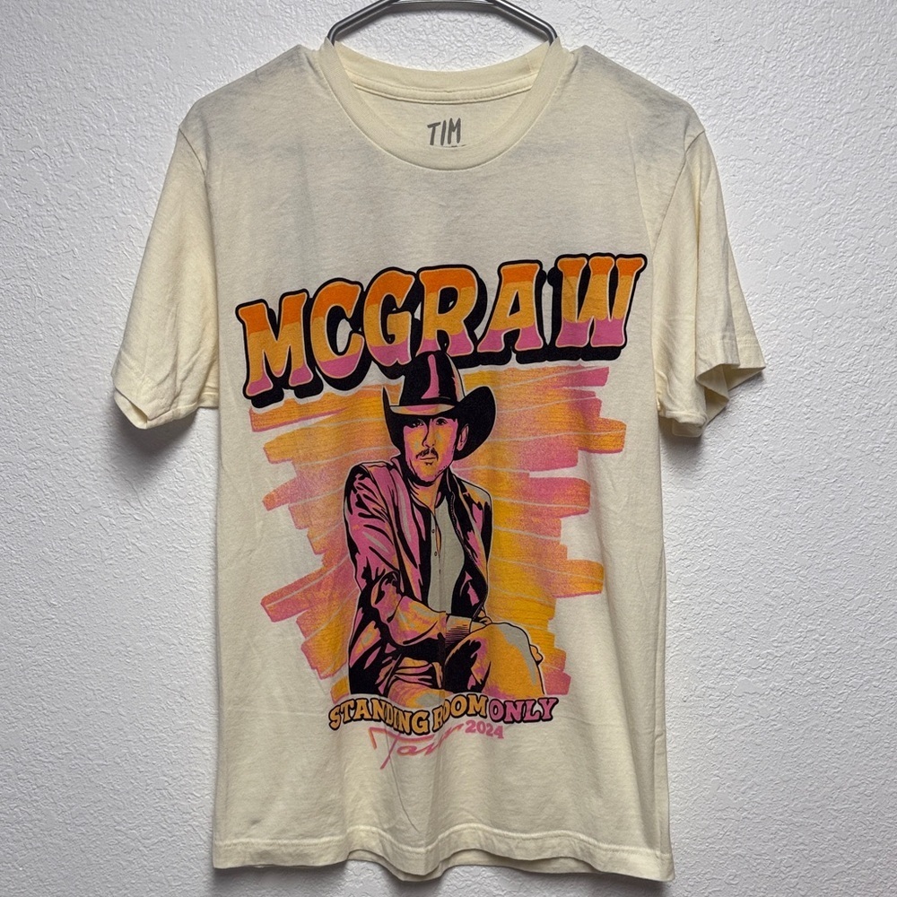 Tim McGraw standing room your 2024 tshirt medium